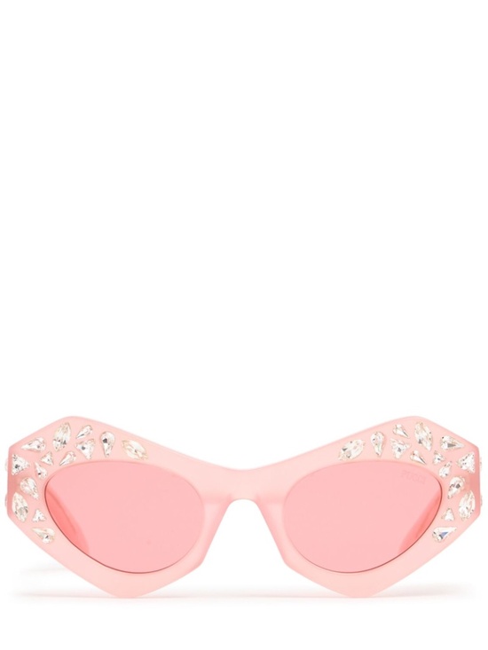 Rare Emilio Pucci EP 0239 72S Shiny Light Pink Sunglasses Woman Limited Edition main image 4